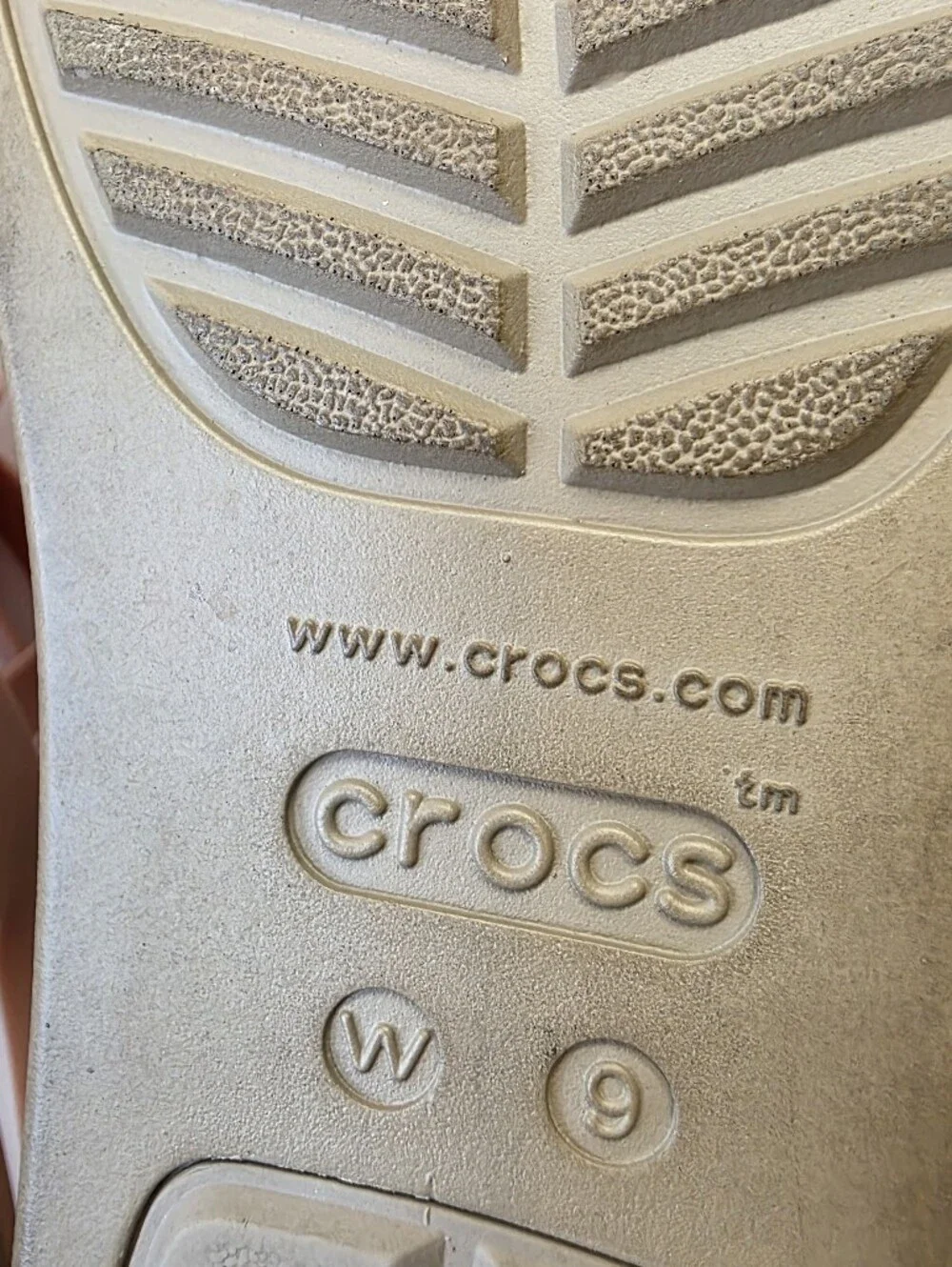 Crocs LiteRide Pink Strappy Platform Wedge Sandals Women’s Size 9